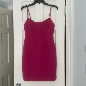 LIKELY pink strap dress size 2